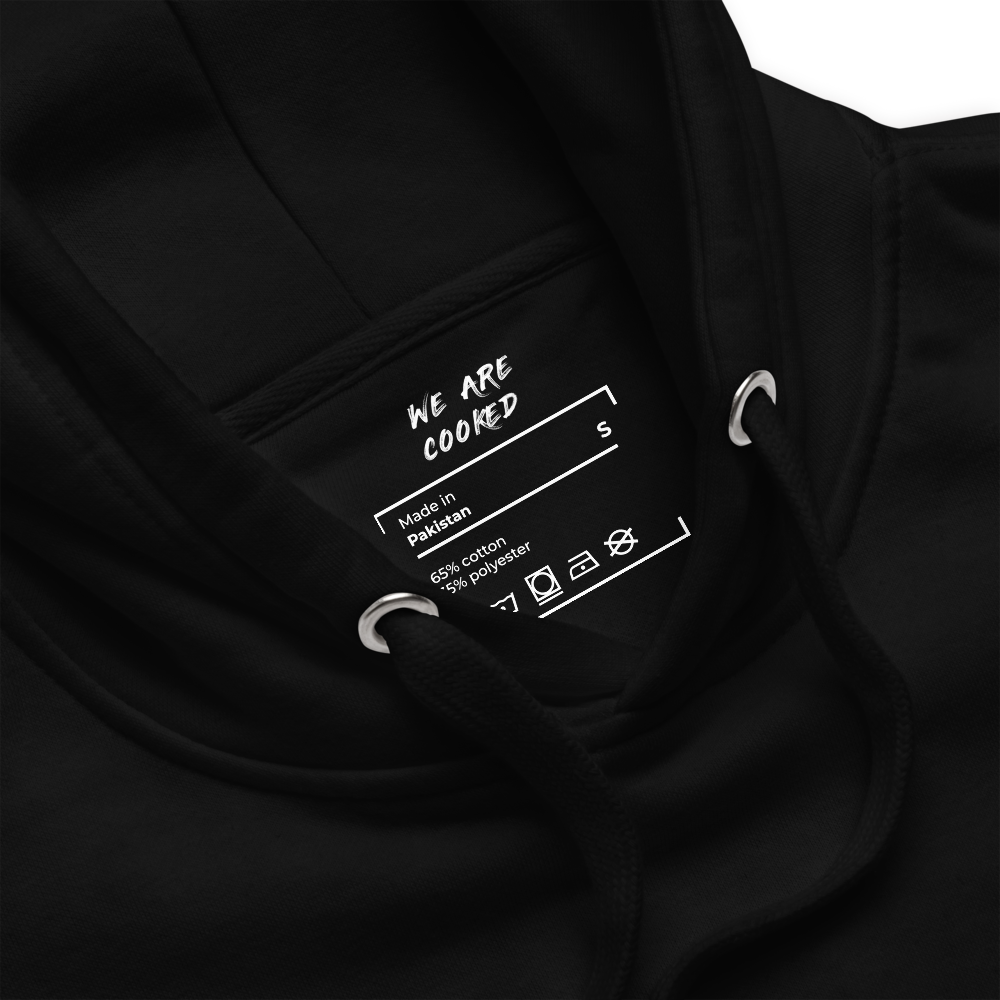 Too Late Hoodie Uncontrolled Permanence