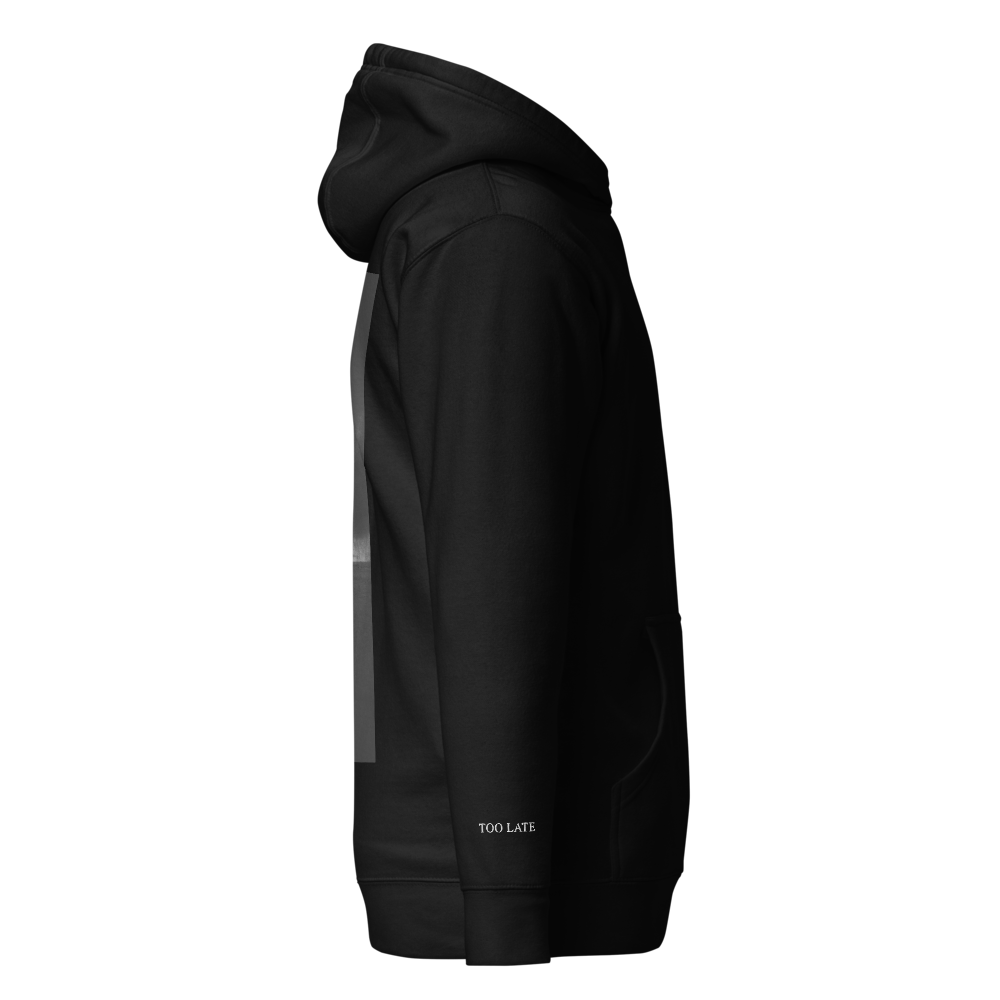 Too Late Hoodie Uncontrolled Permanence